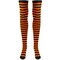 Orange and Black Socks - Over The Knee Orange and Black Costume Accessories Stockings for Men, Women and Kids